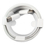 USB-C To USB-C CABLE 1M Round White