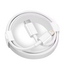 Lightning To USB-C CABLE 1M Round White