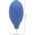 Pointed Rubber Dust Blower Blue
