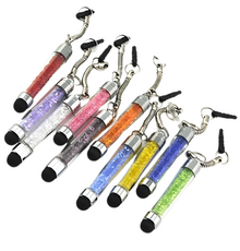 Stylus Pen Stone Keychain