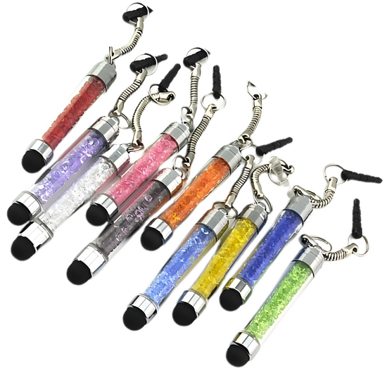 Stylus Pen Stone Keychain