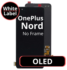 LCD OLED No Frame For OnePlus Nord White Box
