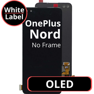 LCD OLED No Frame For OnePlus Nord White Box