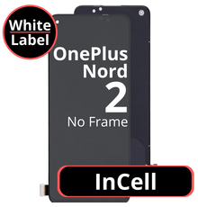 LCD InCell No Frame For OnePlus Nord 2 White Box