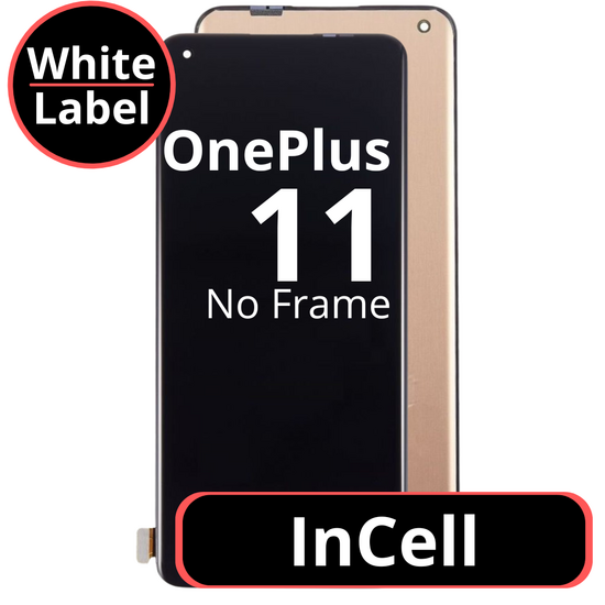 LCD InCell No Frame For OnePlus 11 White Box