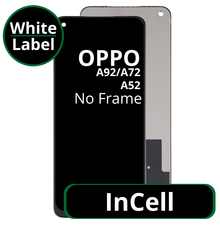 LCD InCell No Frame For Oppo A92 / A72 / A52 White Box