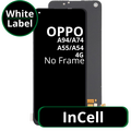LCD InCell No Frame For Oppo A94 4G/ A74 4G / A55 4G / A54 4G White Box