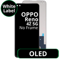 LCD OLED No Frame For Oppo Reno4 Z 5G White Box