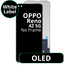 LCD OLED No Frame For Oppo Reno4 Z 5G White Box