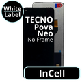LCD InCell No Frame For TECNO Pova Neo White Box