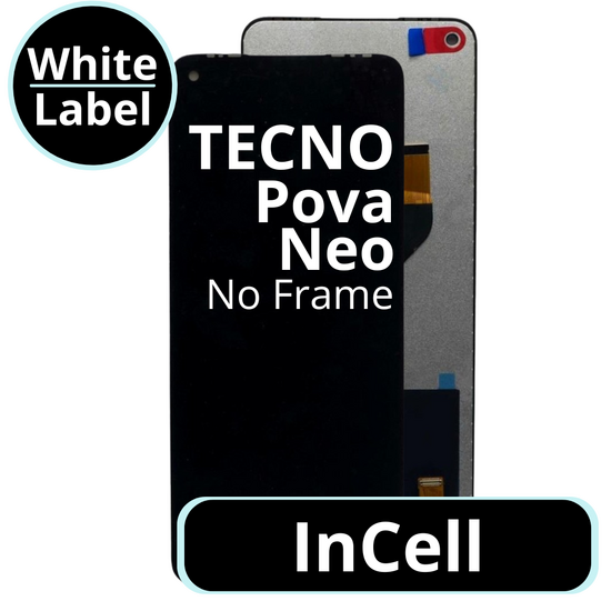 LCD InCell No Frame For TECNO Pova Neo White Box