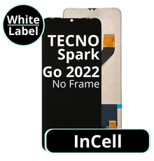 LCD InCell No Frame For TECNO Spark Go 2022 White Box