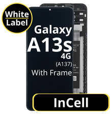 LCD InCell For Galaxy A13S 4G A137 Black With Frame Not Original White Box