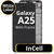 LCD InCell For Galaxy A25 Black With Frame Not Original White Box