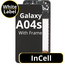 LCD InCell For Galaxy A04S Black With Frame Not Original White Box