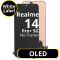 LCD OLED No Frame For Realme 14 Pro Plus 5G White Box