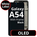 LCD OLED For Galaxy A54 Black With Frame Not Original White Box