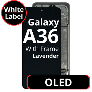 LCD OLED For Galaxy A36 Lavender With Frame Not Original White Box