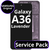 LCD Samsung Galaxy A36  GH82-36841D A366 With Frame Lavender Service Pack Box