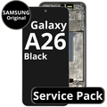 LCD Samsung Galaxy A26  GH82-37049A A266 With Frame Black Service Pack Box