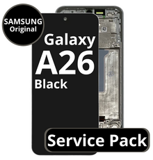LCD Samsung Galaxy A26  GH82-37049A A266 With Frame Black Service Pack Box