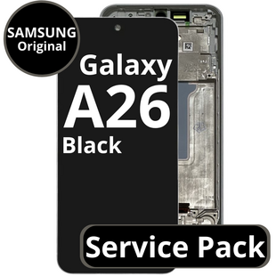 LCD Samsung Galaxy A26  GH82-37049A A266 With Frame Black Service Pack Box