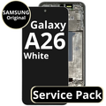 LCD Samsung Galaxy A26  GH82-37049B A266 With Frame White Service Pack Box