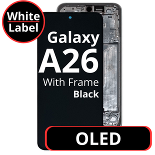 LCD OLED For Galaxy A26 Black With Frame Not Original White Box