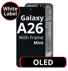 LCD OLED For Galaxy A26 Mint With Frame Not Original White Box