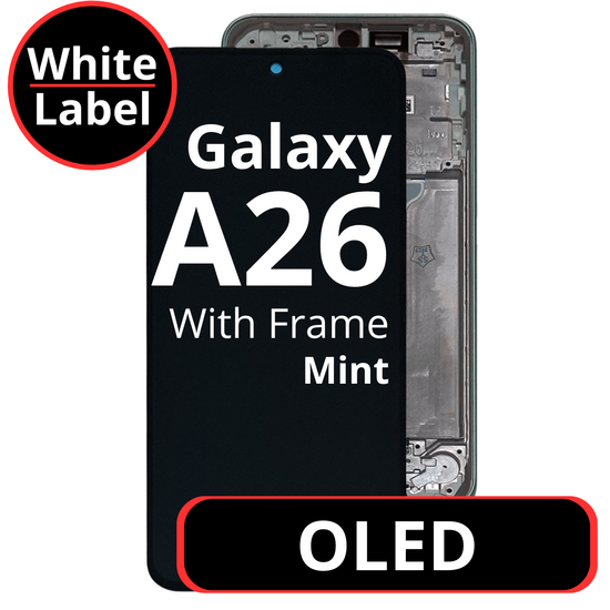 LCD OLED For Galaxy A26 Mint With Frame Not Original White Box