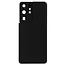 Back Cover with Camera Lens for Samsung S21 Ultra (No Logo) (Phantom Black)