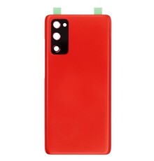 Back Cover with Camera Lens for Galaxy S20 FE 4G / 5G MT Tech (Non Original) (Cloud Red)