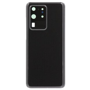 Back Cover with Camera Lens for Galaxy S20 Ultra (Non Original) (Cosmic Black)