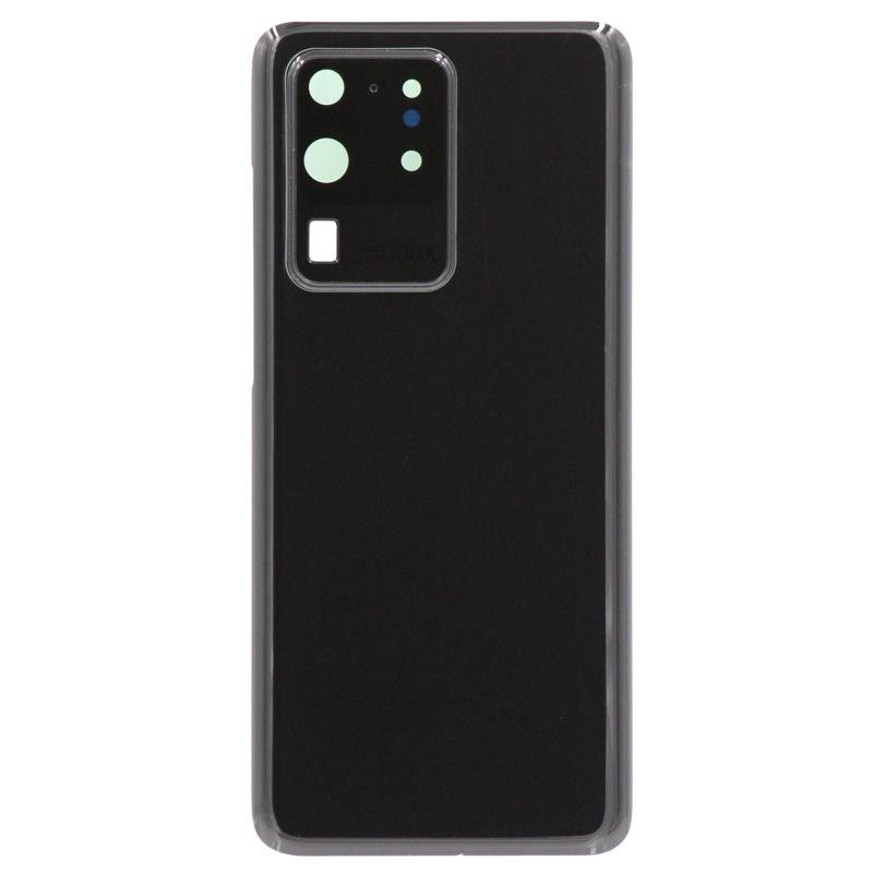 Back Cover with Camera Lens for Galaxy S20 Ultra (Non Original) (Cosmic Black)