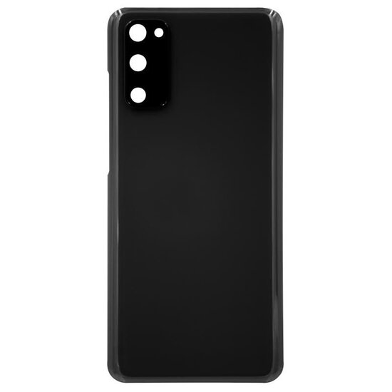 Back Cover with Camera Lens for Galaxy S20 (Non Original) (Cosmic Black)