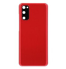 Back Cover with Camera Lens for Galaxy S20 (Non Original) (Aura Red)