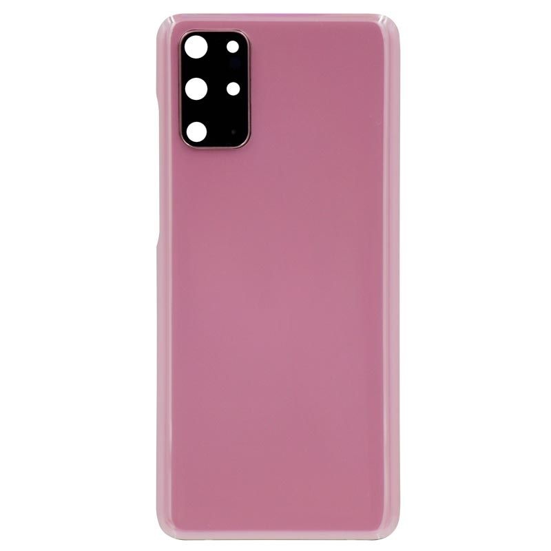 Back Cover with Camera Lens for Galaxy S20 Plus 4G / 5G (Non Original) (Cloud Pink)