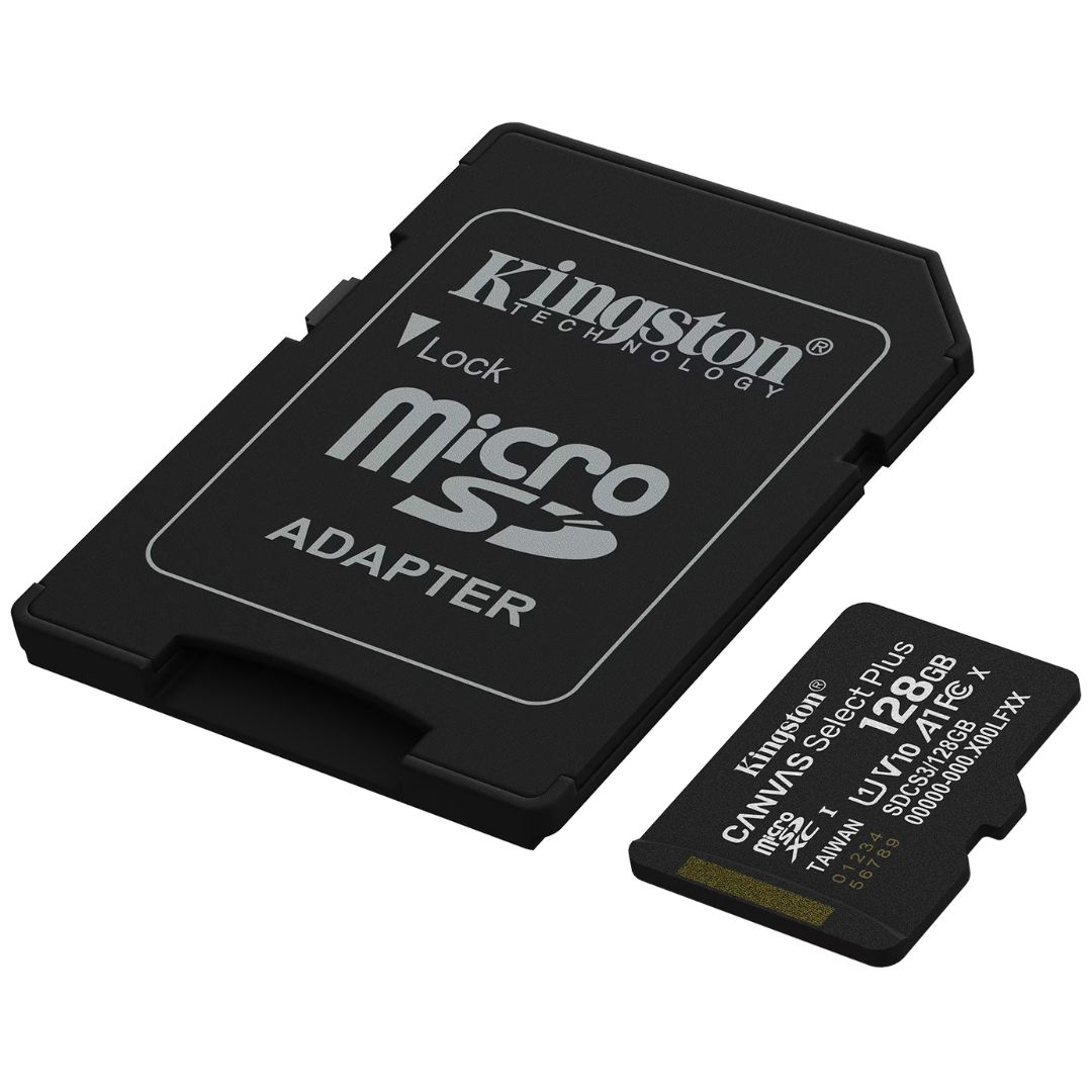 Kingston Canvas Select Plus Gen. 3 microSDXC 128GB, met SD-adapter SDCS3, foto 2 van 6