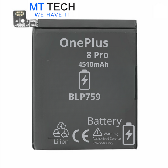 BATTERY MT Tech For OnePlus 8 Pro - BLP759 - 4510mAh