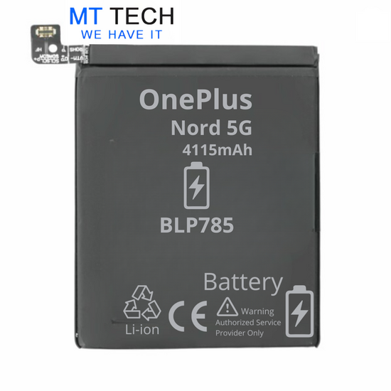 BATTERY MT Tech For OnePlus Nord 5G - BLP785 - 4115mAh