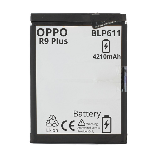BATTERY MT Tech For Oppo R9 Plus - BLP611 - 4210mAh