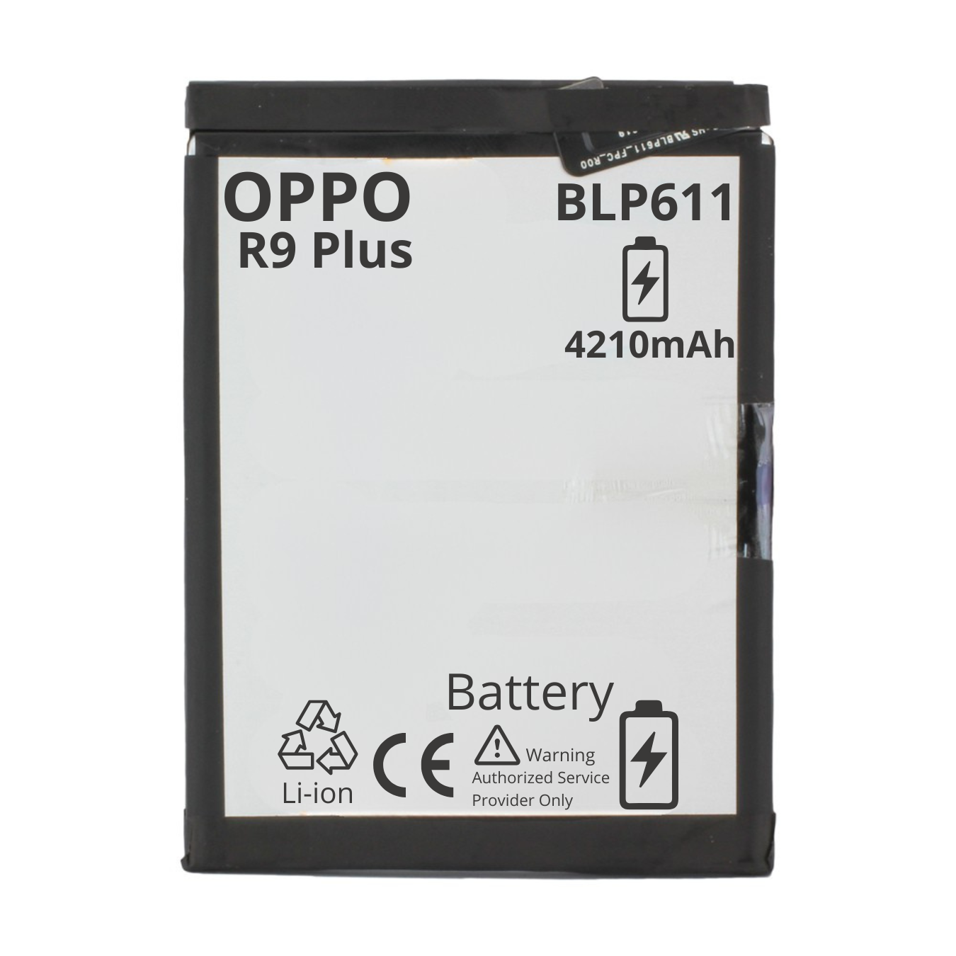 BATTERY MT Tech For Oppo R9 Plus - BLP611 - 4210mAh, foto 3 van 3