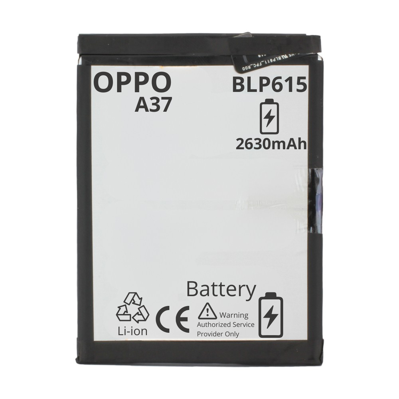 BATTERY MT Tech For Oppo A37 - BLP615 - 2630mAh, foto 3 van 3