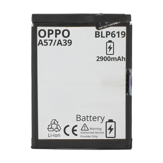 BATTERY MT Tech For Oppo A57 / A39 - BLP619 - 2900mAh