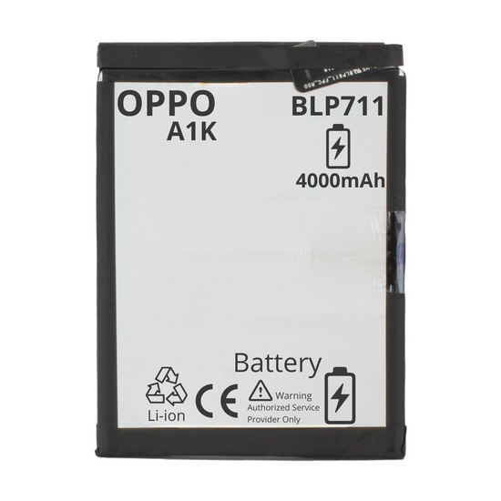 BATTERY MT Tech For Oppo A1k - BLP711 - 4000mAh