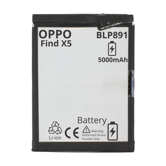 BATTERY MT Tech For Oppo Find X5 - BLP891 - 5000mAh