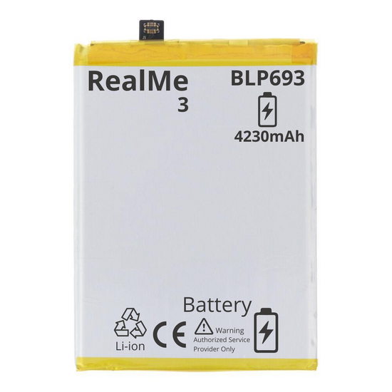 BATTERY MT Tech For Realme 3 - BLP693 - 4230mAh
