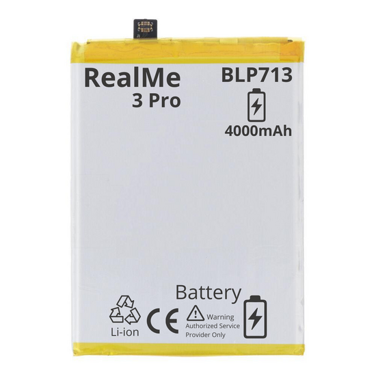 BATTERY MT Tech For Realme 3 Pro - BLP713 - 4000mAh