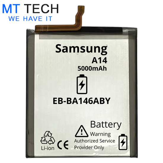BATTERY MT Tech For Samsung A14 EB-BA146ABY 5000mAh