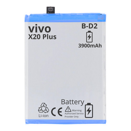 BATTERY MT Tech For ViVo X20 Plus - B-D2 - 3900mAh